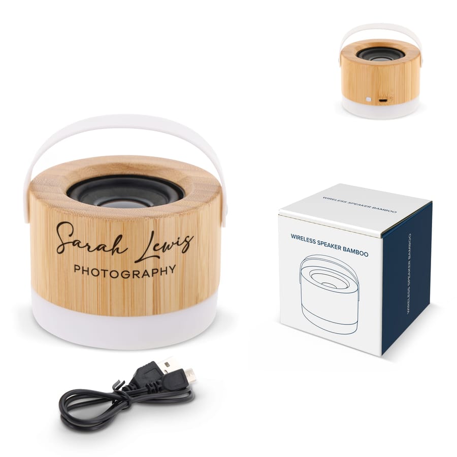 Wireless speaker bamboo 3W