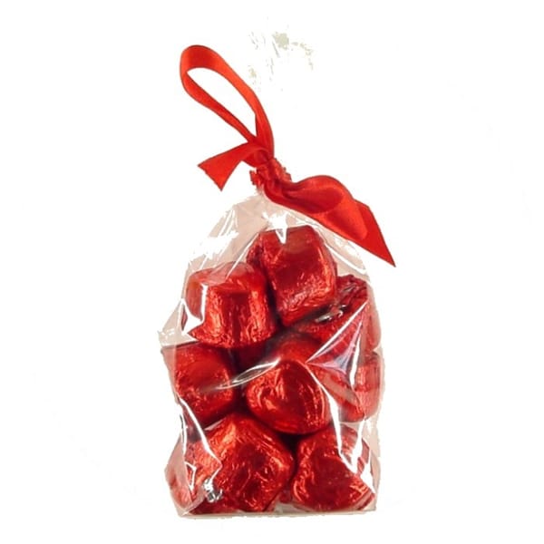 Zakje hartjesbonbons