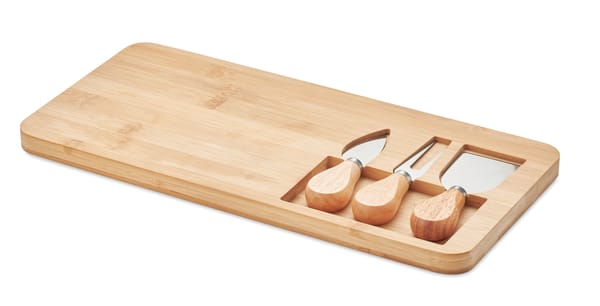 Bamboe kaasplank set Glenavy