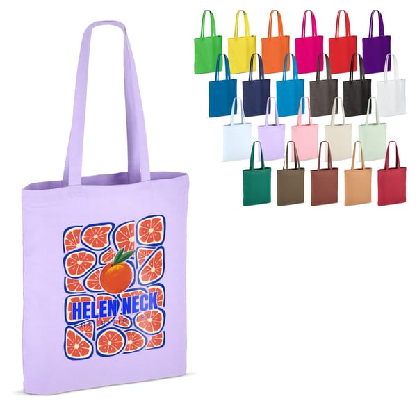 Schoudertas katoen OEKO-TEX® 140g/m² 38x42cm