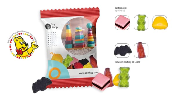 HARIBO Mini Color-Rado promotiezakje, 10 gram