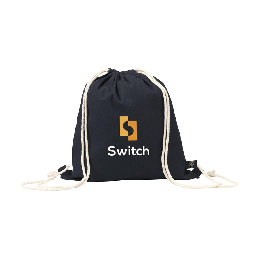 PromoColour GRS Recycled Cotton Backpack (150 g/m²)