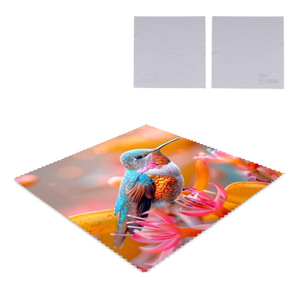 R-PET microvezel reinigingsdoek 15 x 15cm sublimatie