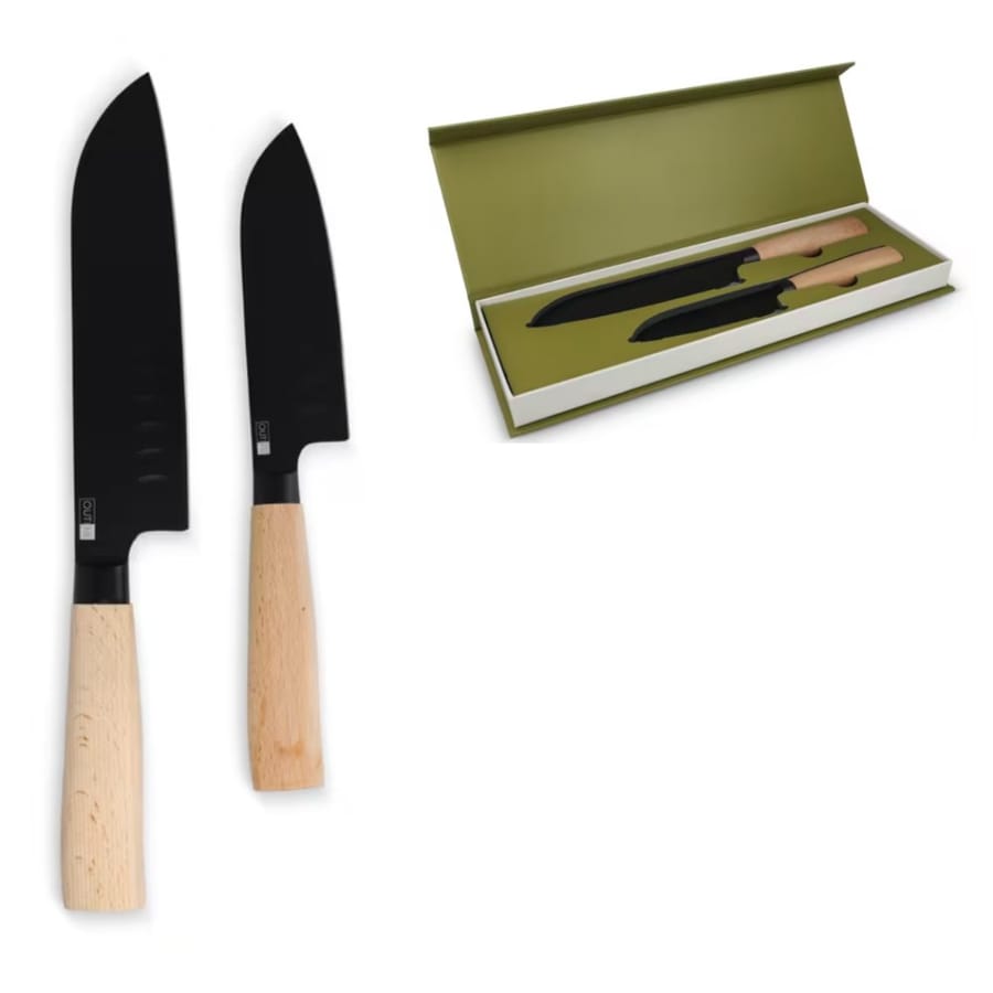 InSideOut Santoku 2pc Messenset Ravn