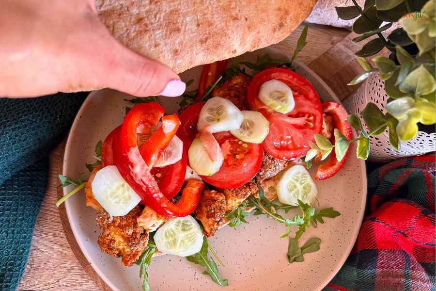 Fit fast food z warzywami