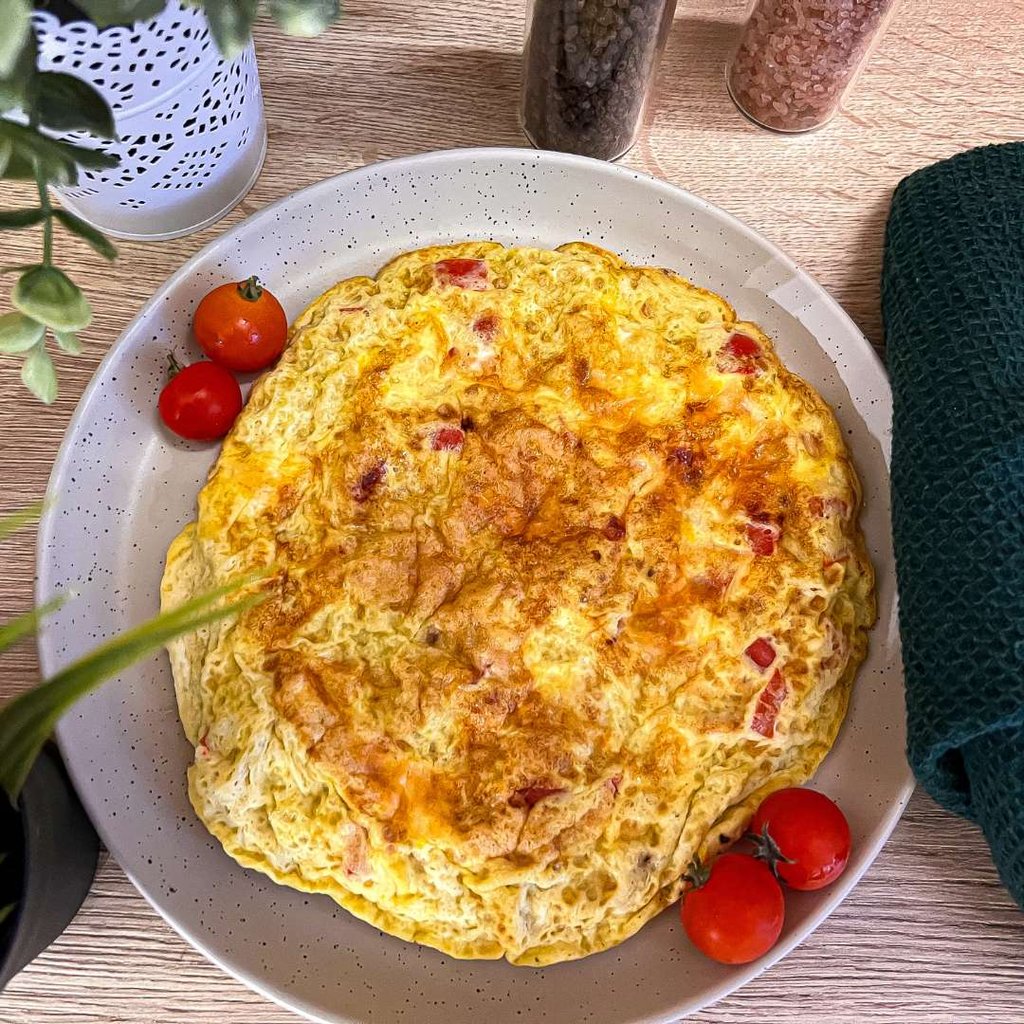 Omlet z gorgonzolą
