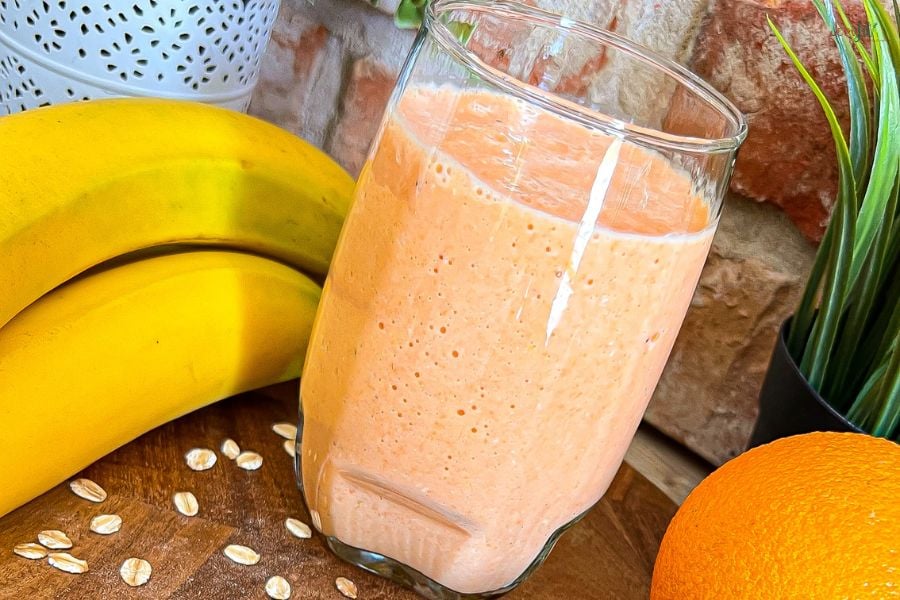 pomarańczowe smoothie