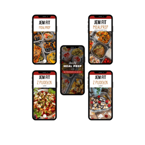 Pakiet 240 przepisów (3 x Meal Prep + Jem Fit z Pudełek) - 1700 kcal