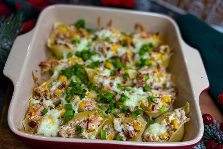 makaron nadziewane muszle