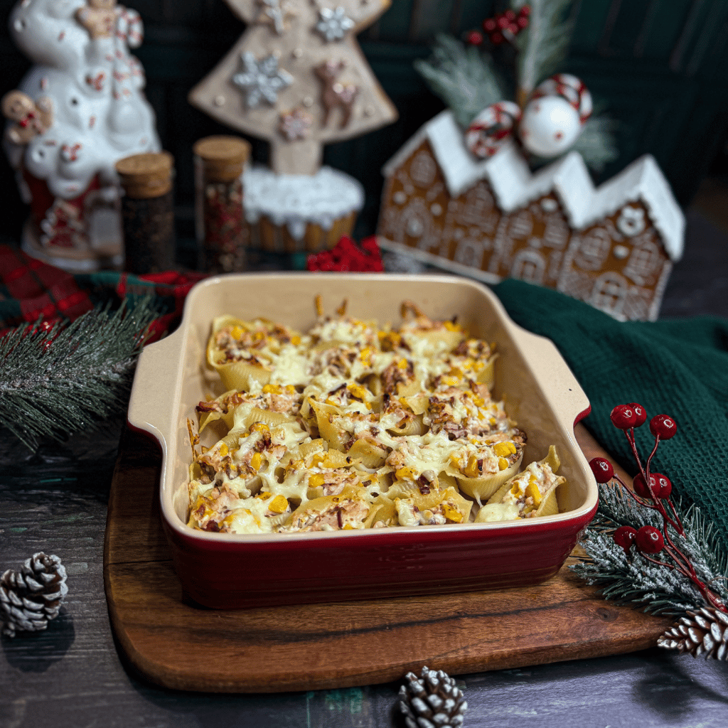 przepis na nadziewany makaron na imprezę