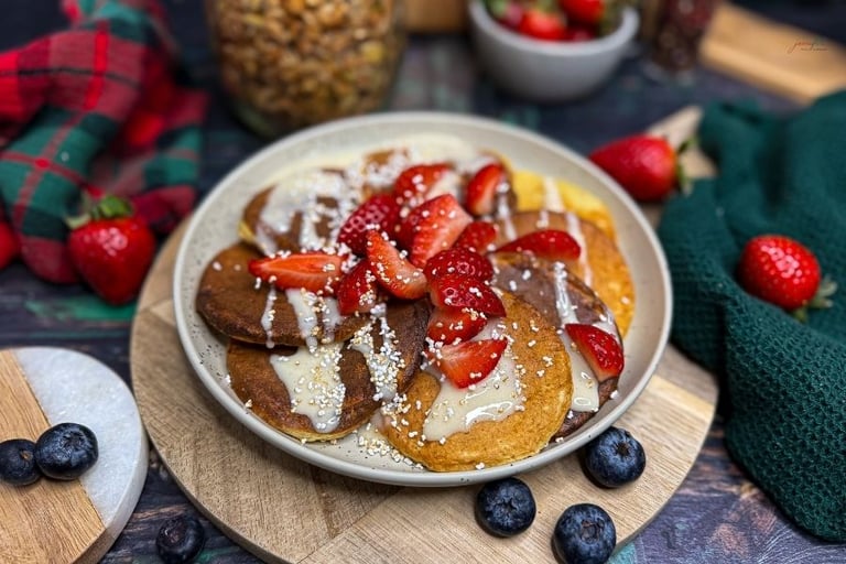 Przepis na placki proteinowe