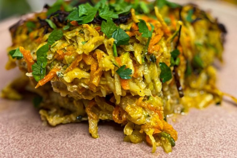 schab pieczony z warzywami