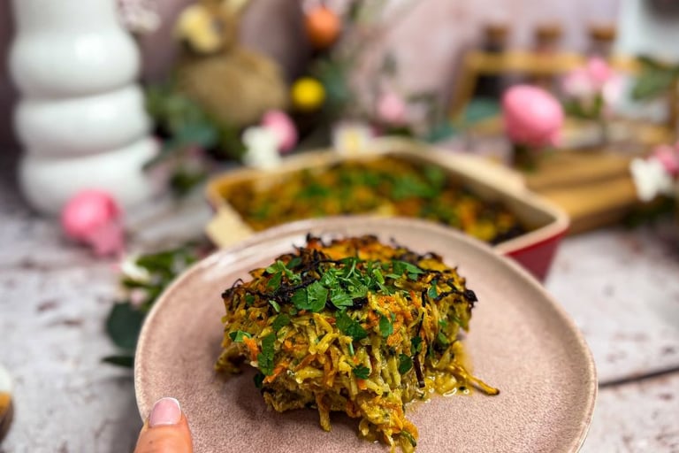 schab, tarte warzywa, marchewka, schab z marchewką,