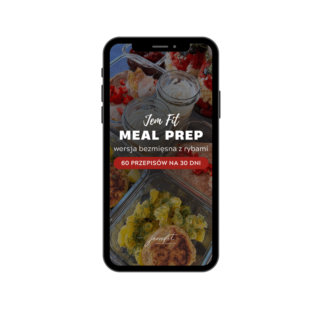 okładka e-booka meal prep bez mięsa