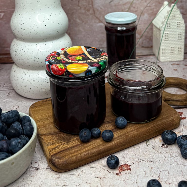 smaczny dżem borówkowy bez cukru