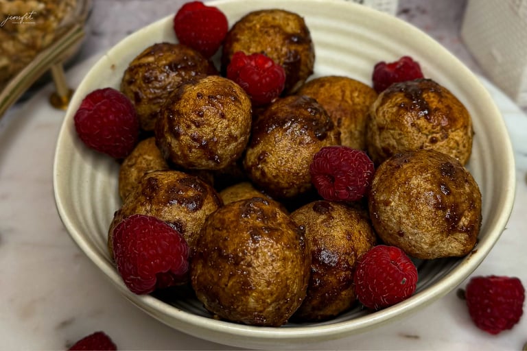 bezglutenowe kuleczki jabłkowe