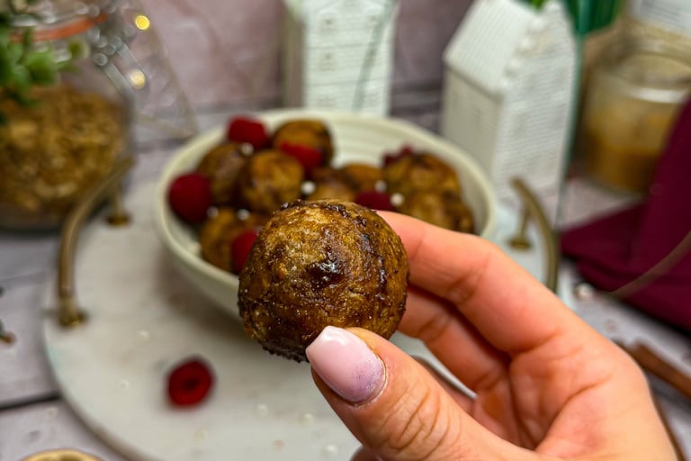 kuleczki bezglutenowe z jabłkami