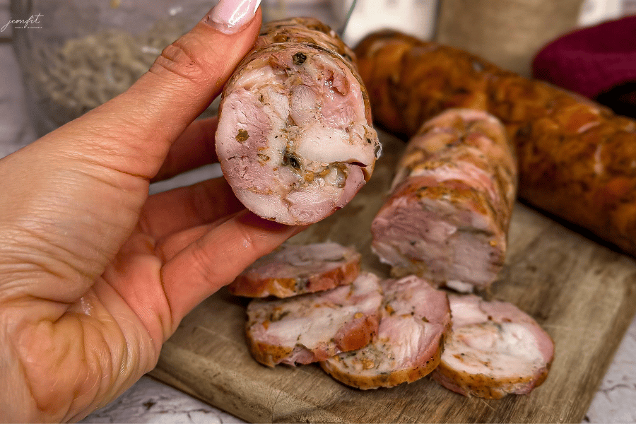 domowa kiełbasa z kurczaka przepis