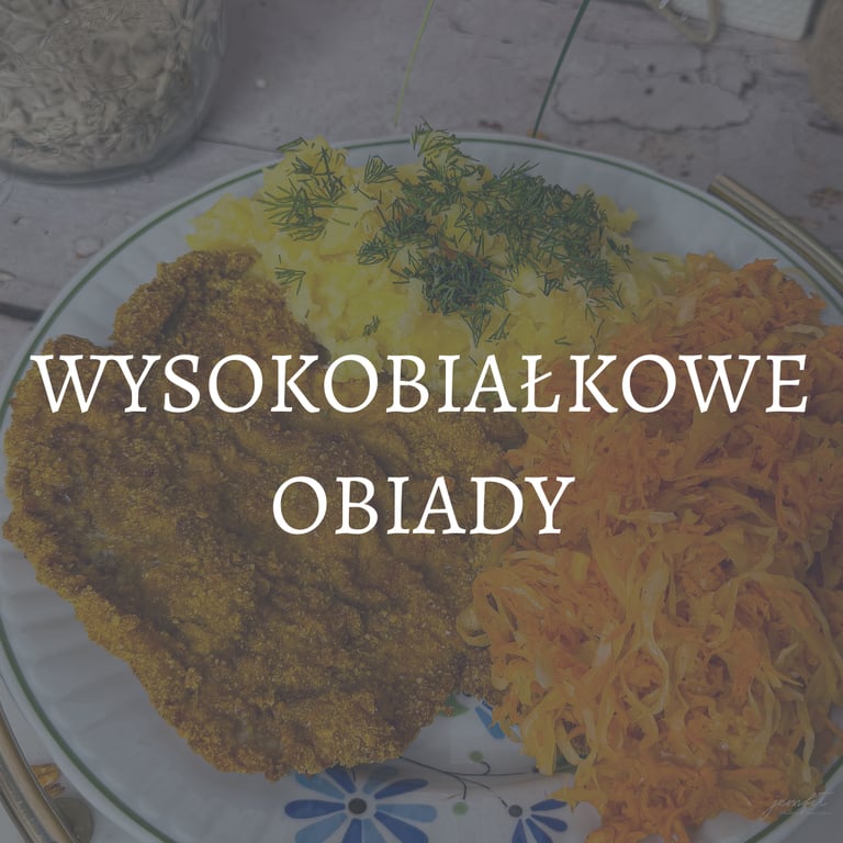 wysokobiałkowe przepisy na obiad
