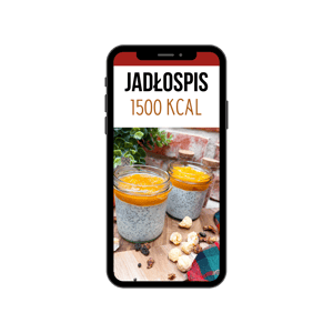 Jadłospis 1500 kcal