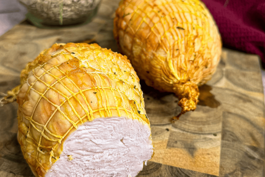 szynka z indyka zrobiona w airfryerze