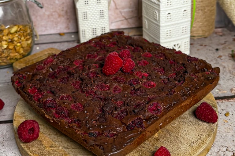 czekoladowy deser brownie