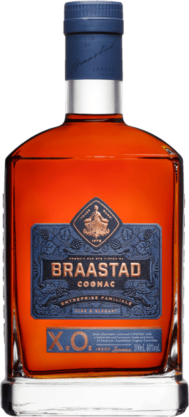 Modellbild av Braastad Cognac XO 40% 1 l.