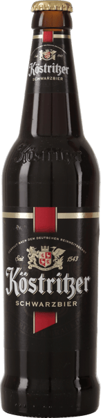 Modelbillede af Köstritzer Schwarzbier 4,8% 0,5 l. + pant