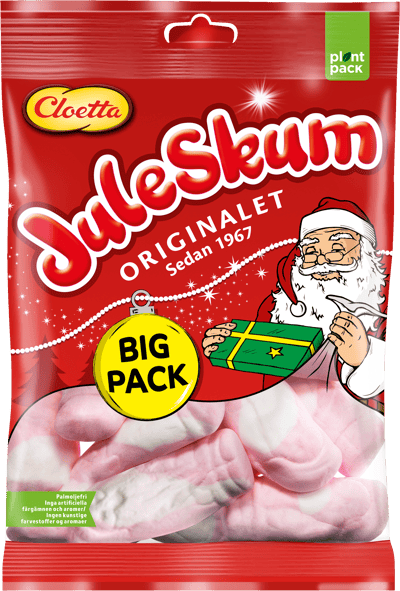 2 ps. Cloetta Juleskum pose 250 g