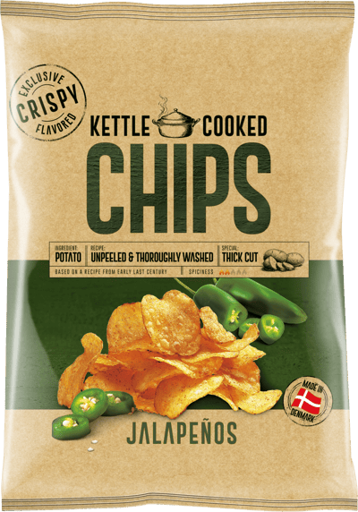 Modelbillede af Kettle Cooked Jalapenos 150g