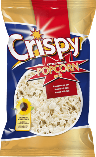 Modelbillede af Popcorn Salt Crispy 100g