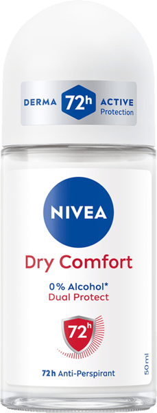 Modelbillede af Nivea Deo Dry Comfort Roll-on female 50 ml.