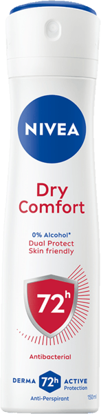 Modelbillede af Nivea Deo Dry Comfort Spray female 150 ml.