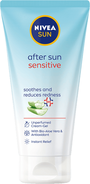 Modellbild av Nivea After Sun Sensitive 175 ml.