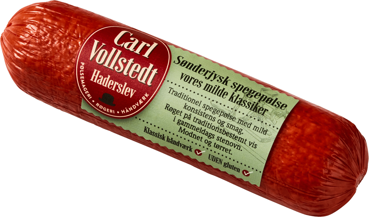 Carl Vollstedt Sønderjysk Spegepølse 750 g.