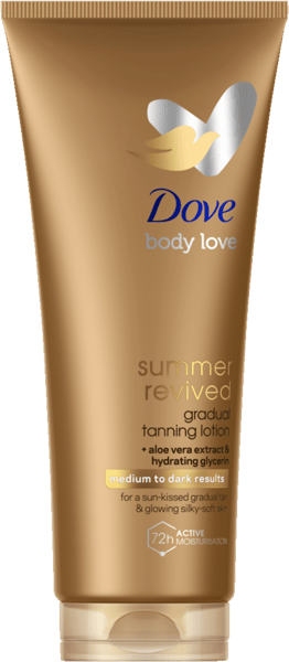 Modelbillede af Dove Summer Revived Dark Lotion 200ml