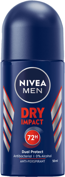 Modelbillede af Nivea Deo Dry Impact Roll-on male 50 ml.