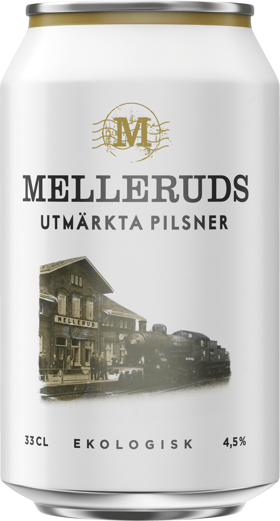 Melleruds Utmärkta Pilsner Ekologisk 4,5% 24x0,33l