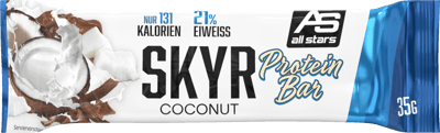 Modelbillede af All Stars Skyr Protein Bar Kokos 35g