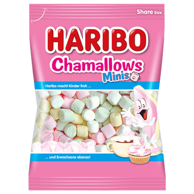 Modelbillede af Haribo Chamallows Minis 200g