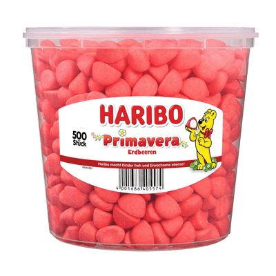 Modelbillede af Haribo Primavera Erdbeeren 1150g DE