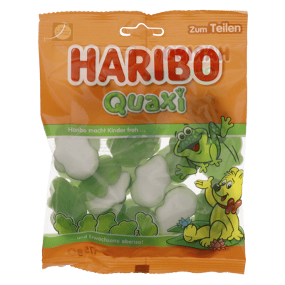 Modelbillede af Haribo Quaxi Fröschli 175g