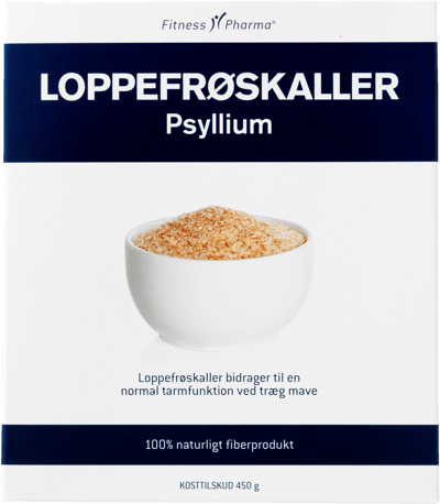 Modelbillede af Fitness Pharma Loppefrøskaller 450 g.