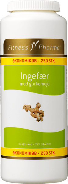 Modelbillede af Fitness Ingefær 250 stk.