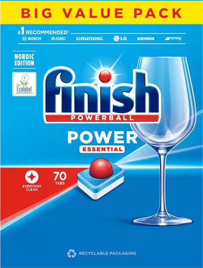 Modelbillede af Finish Power Essential 70 tabs