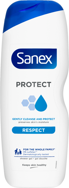 Modelbillede af Sanex Shower Gel Protect Respect 760 ml