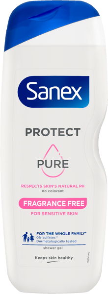 Modelbillede af Sanex Shower Gel Pure Fragrance Free