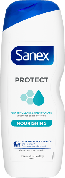 Modelbillede af Sanex Shower Gel Protect Nourishing