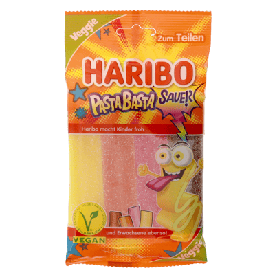 Modelbillede af Haribo Pasta Basta Sauer 160g