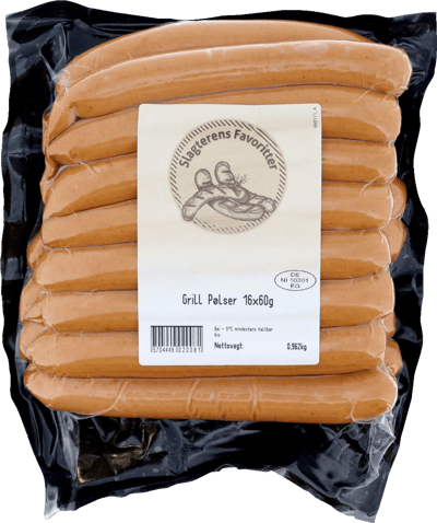 Modelbillede af Slagterens Favoritter Grillpølser 960 g